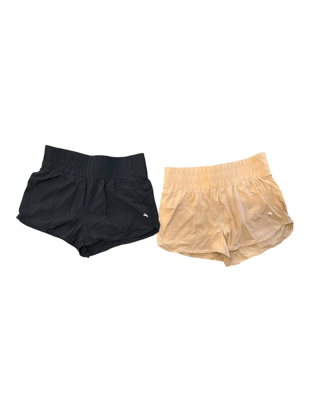 JoyLab Women’s Running Shorts Bundle - Black and Tan